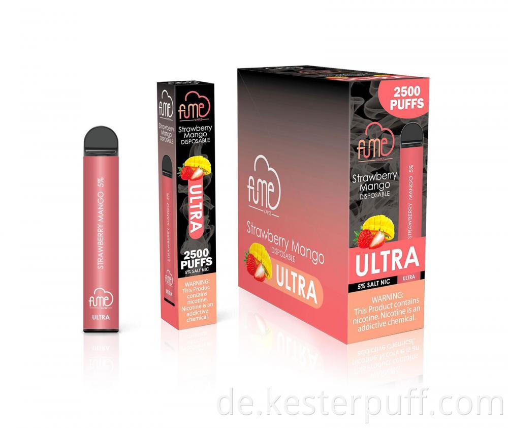 Fume Ultra Disposable Vape Strawberry Mango 4e029460 Dea9 4508 9090 5526defb5f8e